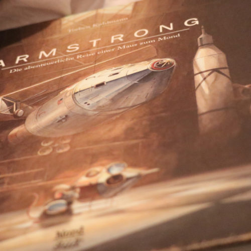 Lieblingsbuch: Armstrong – Die abenteuerliche Reise einer Maus zum Mond