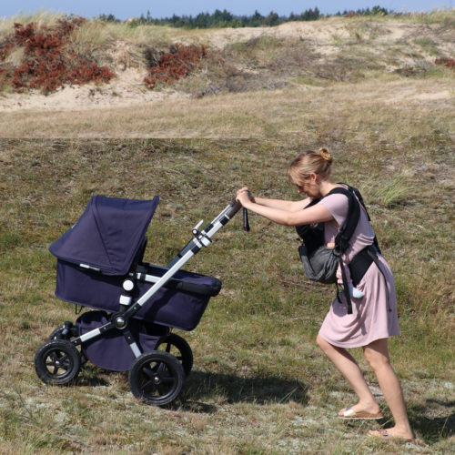 Tragetuch oder Kinderwagen?